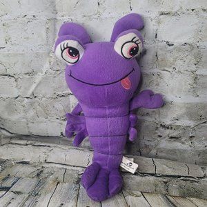 National Entertainment Network NEN Purple Shrimp Plush Appx 13+ inches